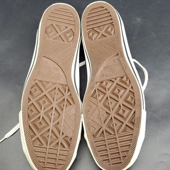 Converse AllStar High Top Black Sneakers Made in USA Size 12 - Picture 7 of 15